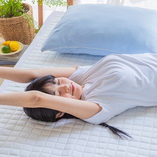 드리울 슈퍼쿨 여름 냉감패드, 화이트