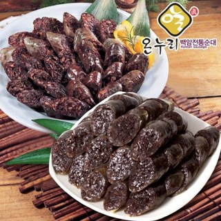 [백암전통순대]찰순대1kg + 야채순대 1kg, 1kg, 1세트
