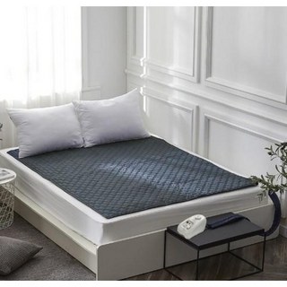 [온수누리] OWBS-K 퀸 / 워셔블 방수 슬림 온수매트 / 2인용 / 캠핑용 온수매트 / 캠핑온수매트, 스톤그레이