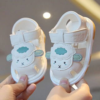양 삑삑이 샌들 보행기 걸음마 아기신발