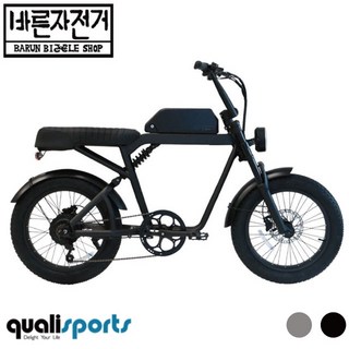 퀄리 엑스트론 슬림 전기자전거 자토바이 팻바이크 500W 48V 20ah2025년, 그레이, 알루미늄