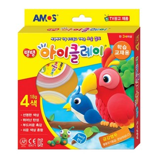 아모스 7000아이클레이 18g/4색, 3개
