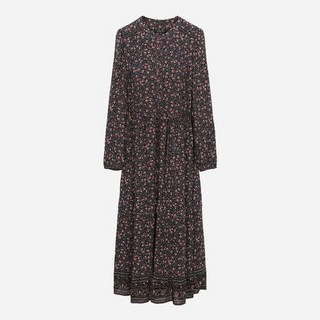 써스데이아일랜드 플라워 보더 풀오픈 원피스 (T246MOP147W) 12456