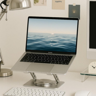 로미픽 360도 회전 노트북 거치대