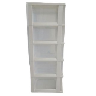 아이리스 슬림 서랍장 S305, 화이트, 1개