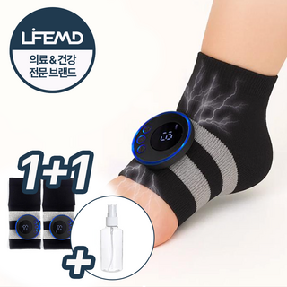 라이프엠디 1+1 ems 저주파 발목 마사지기