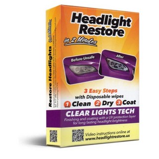 Clear Lights Tech 헤드라이트 복원 키트