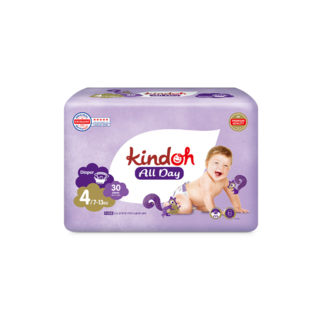 킨도 프리미엄 뉴올데이 밴드형 기저귀, 4단계, 30매