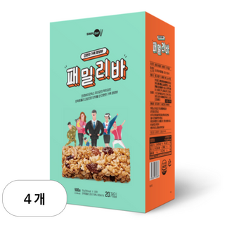 영양담은 패밀리바, 25g, 4개