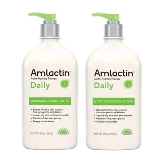 AmLactin 엠락틴 데일리 보습 바디로션 567g x 2개배송, 2개