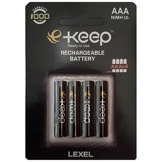EKeep AAA 고용량 충전지