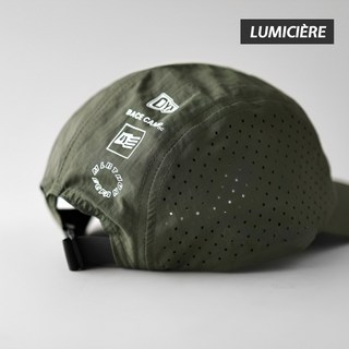 루미시에르 넉넉핏 매쉬 초경량 러닝모자 캠프캡, 카키