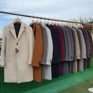 울 캐시미어 탑 17컬러 캐주얼코트 가벼운 겨울롱코트 빅사이즈코트 결혼식하객룩