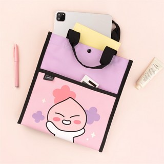 카카오프렌즈 / 포켓 신발 주머니 / 실내화주머니 보조가방 실내화가방 신발가방 신주머니 슈즈백