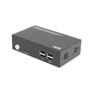 4K HDMI 2포트 듀얼모니터 KVM스위치 NX1185