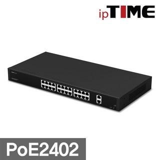 EFM 아이피타임 PoE2402 24포트+2포트 스위치허브
