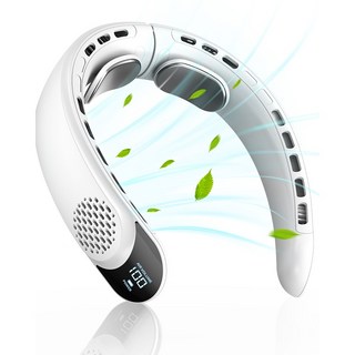 SmartGo 무선 휴대용 넥밴드 선풍기