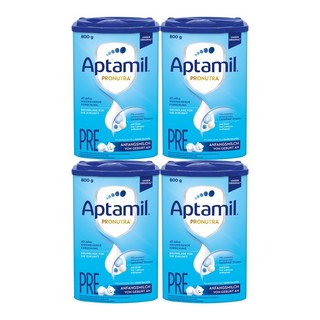 Aptamil 프로누트라 어드밴스 분유 Pre 단계, 4개, 800g