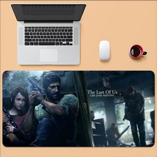 The last of us 게임 마우스 패드 대형 게이밍 컴퓨터 게이머 PC 키보드 매트