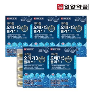 일양약품 [일양약품] 프라임 오메가3 플러스 5박스/5개월분, 30정, 5개