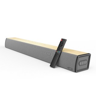 TUANTI 서브우퍼내장 100W 고출력 USB DAC ARC기능탑재 블루투스 스피커 사운드바, S7020(100W), 우드+그레이 색상
