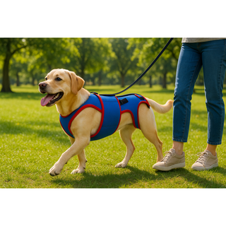 강아지 허리보조기 척추보조기 허리보호대 재활운동 디스크, 1개, S