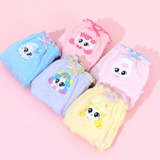 프리미에팜 여아용 캐치 티니핑 리리 순면 삼각 팬티 5종 세트