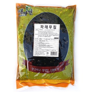 새마원 파래무침 2kg 완도산 파래 사용, 1개