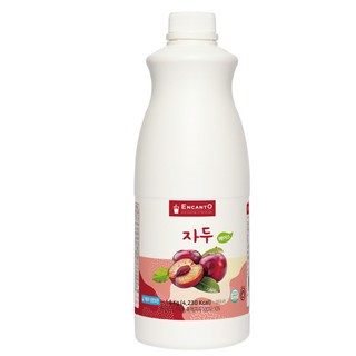 [엔칸토] 자두 음료베이스 카페음료 에이드 농축액, 1개, 1.8L