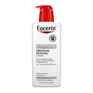 Eucerin original healing 로션 (500 ml) / 건성 지성 복합성 고보습 진정 보습 민감 예민 여드름 완화, 500ml, 1개