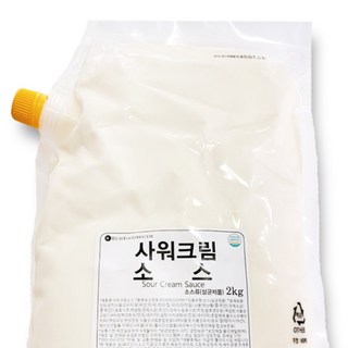 사우어 크림소스 2kg 차지키소스 부리또 새우튀김, 1개