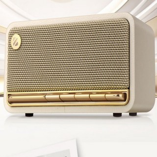 브리츠 레트로 포터블 블루투스 스피커 BR-Vbutton 화이트