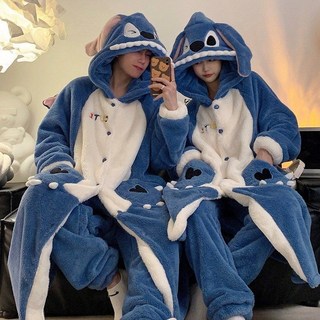 귀여운 캐릭터 빅사이즈 커플 겨울 후드담요 파자마파티 극세사가운 잠옷세트