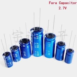 자동차 정류기용 슈퍼 커패시터 캐패시터 모듈 2 7V 시리즈 10F 22F 50F 60F 100F 하이 퀄리티 Fara 1, 2.7V10F, 1개