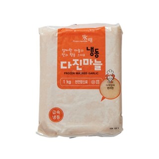 글로벌 다진마늘(냉동)1kg(간마늘), 2개