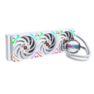 VALKYRIE 발키리 GL360 ARGB 화이트 CPU 수랭쿨러 AIO LIQUID COOLER, WHITE 이미지