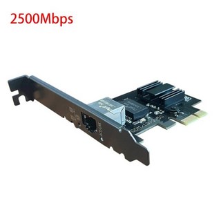 인텔 I225V 2500Mbps Lan 카드 2.5Gbps PCI-E 이더넷 네트워크 어댑터 RJ45 기가비트 유선, 한개옵션0, 1개