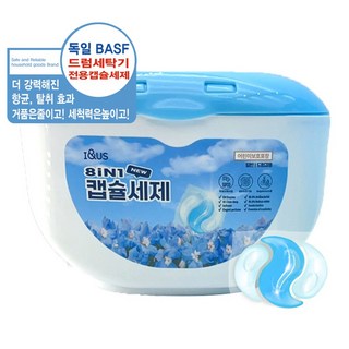 아이앤어스 NEW 캡슐세제 8in1 (헹굼 쉬운 중성세제), 아이앤어스 아이앤어스 3챔버 고농축 8in1 캡슐세제