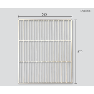 라셀르(삼성) 업소용 냉장고 25/45박스(공용) 수직 선반(W525*H570) 고리포함, 단일모델명/품번