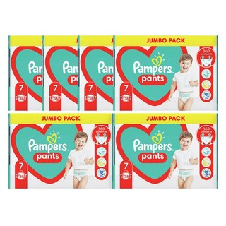 3세트 유럽산 베이비드라이 기저귀 팬티 형 1 2 3 4 5 6 7 단계 pampers 아동공용, 7단계, 228매