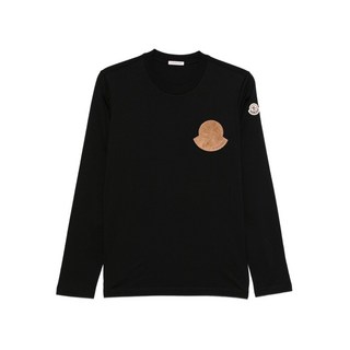 Moncler(몽클레르) 로고 패치 긴소매 탑