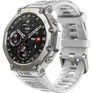 어메이즈핏 Amazfit 티렉스3 스마트 워치 48mm 아웃도어 트레일러닝 프리다이빙 그레이, Haze Grey, 헤이즈 그레이