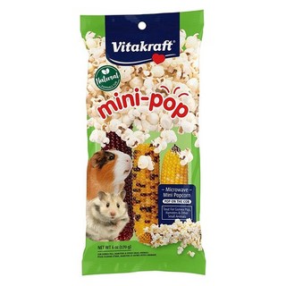 Vitakraft 비타크래프트 미니 팝 설치류 팝콘 170g 기니피그 햄스터 Mini Pop, 1개