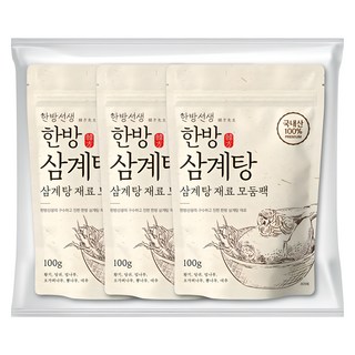한방선생 국내산 삼계탕 재료