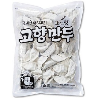 고향만두 1200g (국산돼지고기) (아이스박스+냉매 포장) (하루배송 99%), 1.2kg, 2개