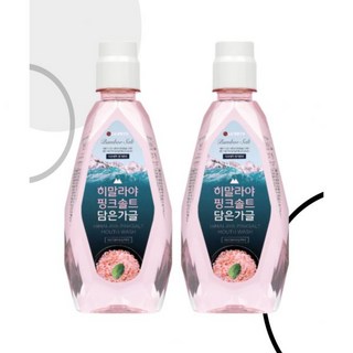 BAMBOOSALT 히말라야핑크솔트 가글 760ml 아이스 x 2개, NONE