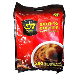 G7 블랙 커피, 2g, 1개입, 280개