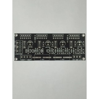 LM3886 120W + 4 Abreast 채널 HIFI 전력 증폭기 회로 PCB 빈 보드 2-8Ohm DC +-20-+-35V, 한개옵션0, 1개