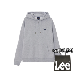[매장정품/당일출고] Lee 리 스몰 트위치 로고 후드집업 (3color) + 쇼핑백