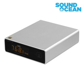 토핑 하이파이 USB 덱 컨버터 헤드폰 앰프 TOPPING HI-FI USB DAC Converter, E30 실버